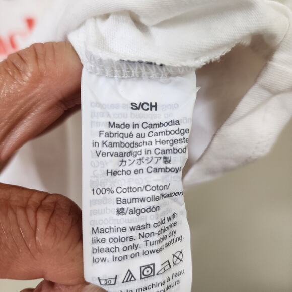 J. Crew collector tee colorful ice cream flavors short sleeve t-shirt woman sz S - Picture 5 of 6